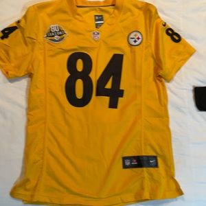 Steelers Jersey youth Large Brown 84